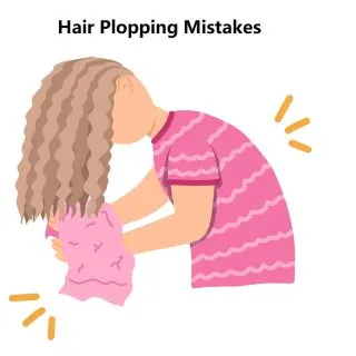 hair plopping mistakes to avoid
