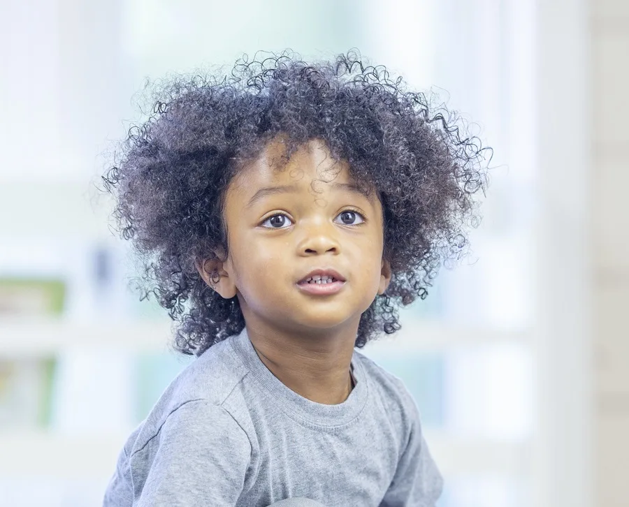 haircut for preschool black boys