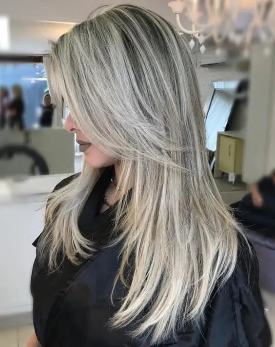 balayage thing long hair for women