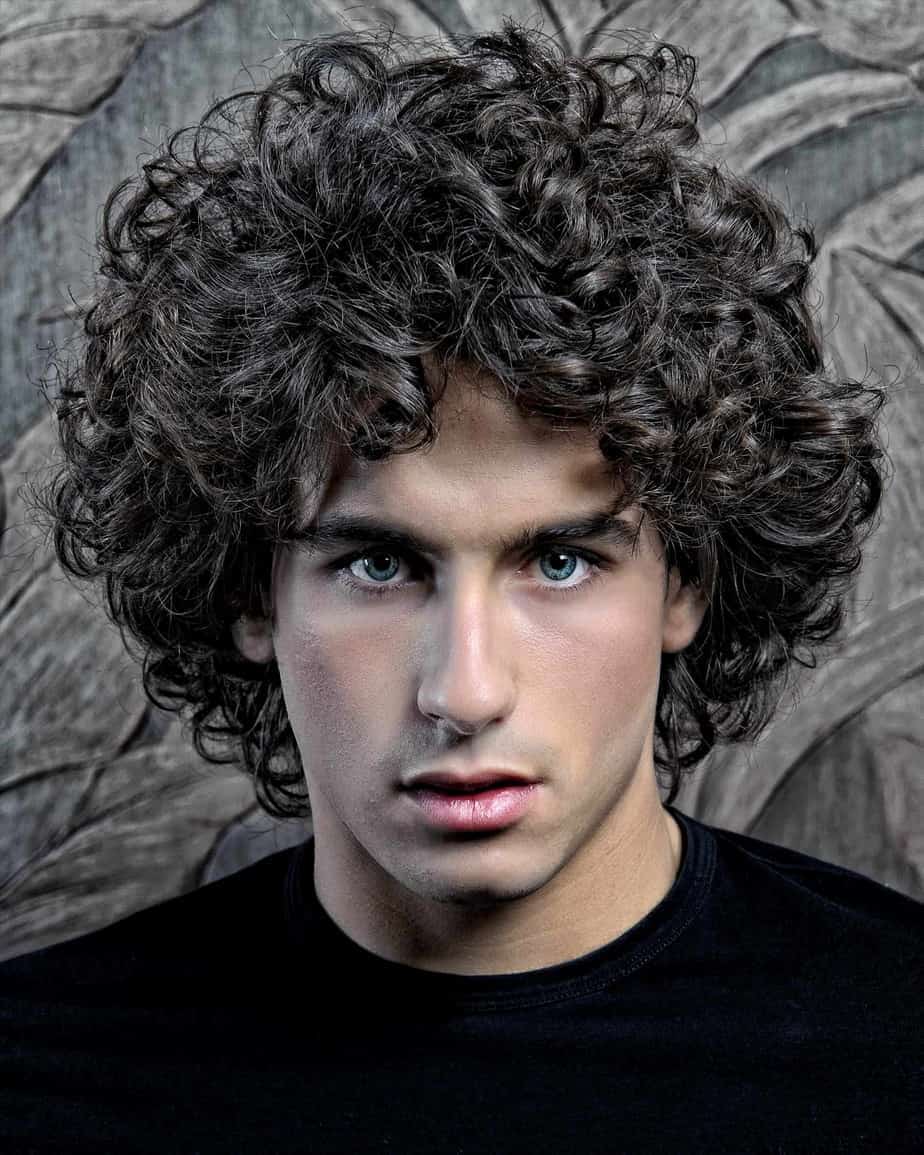 Haircuts for Thick Curly Hair Men