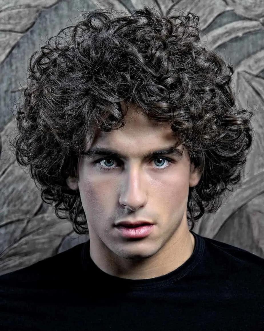 Haircuts for Thick Curly Hair Men