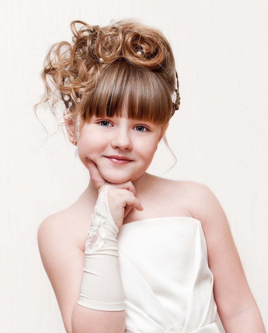 hairdos for junior bridesmaids