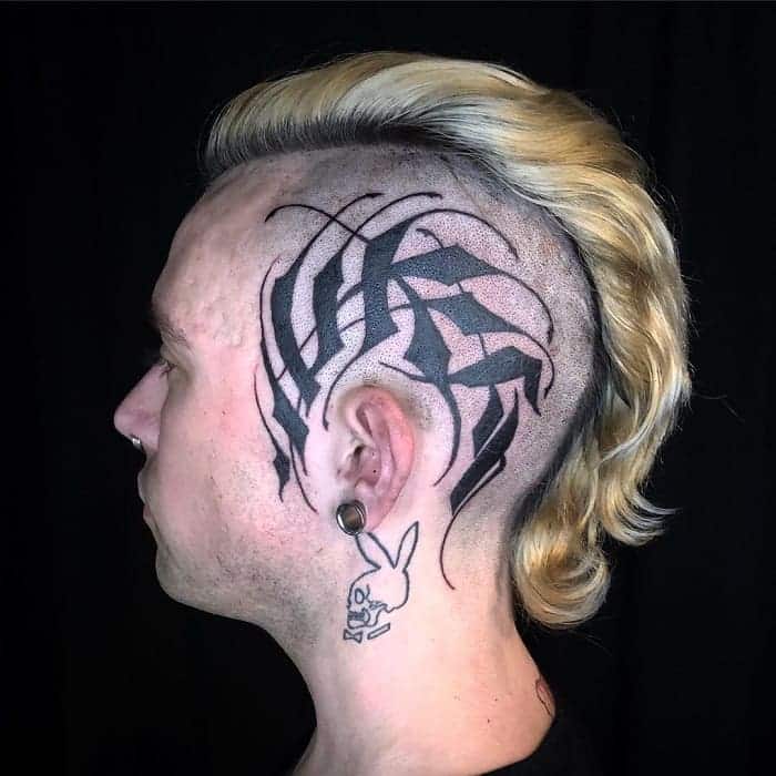 40 Hairline Tattoos to Express Yourself Explicitly