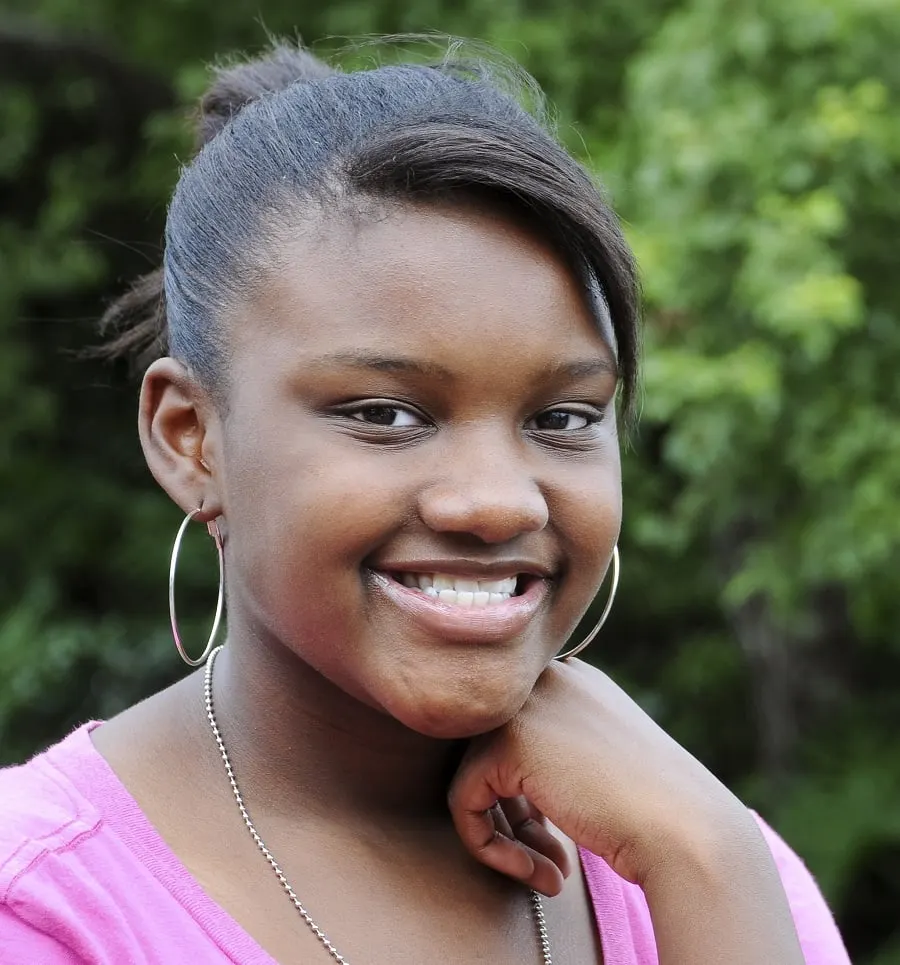 hairstyle for 13 year old black girl