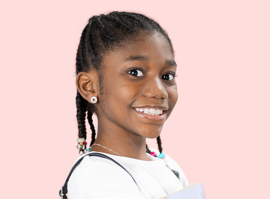 hairstyle for 4th grader black girl