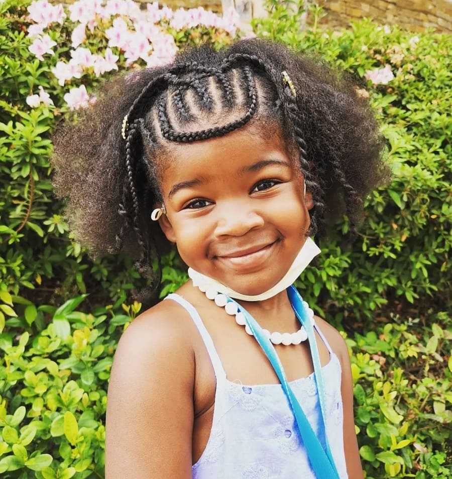 hairstyle for 5 year old african american girls