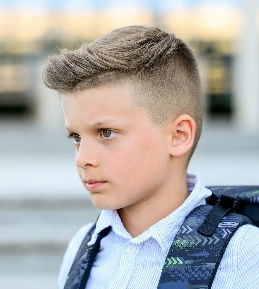 hairstyle for middle school boys