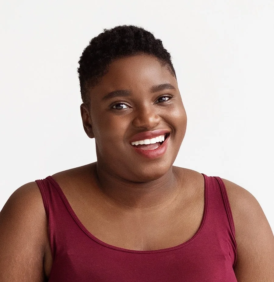 hairstyle for overweight black women with oval faces