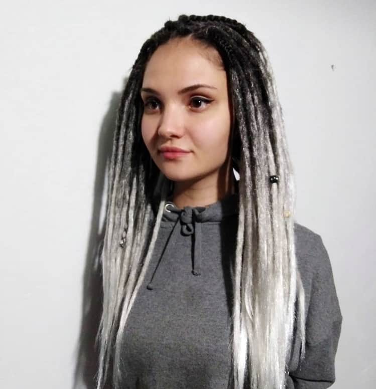 dreads for round face 