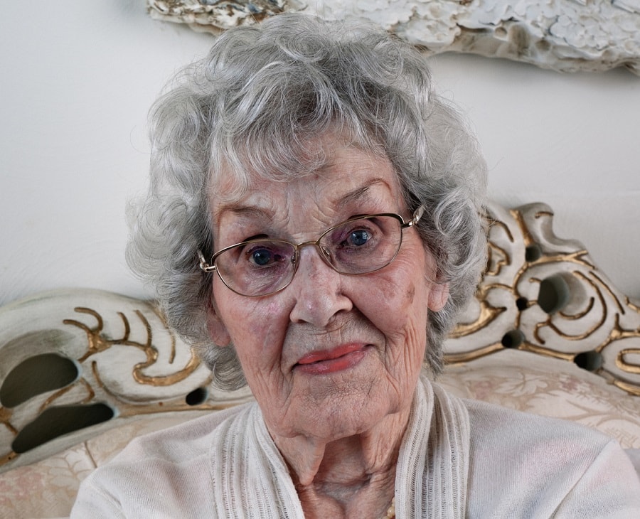 hairstyle for women over 80 with square face
