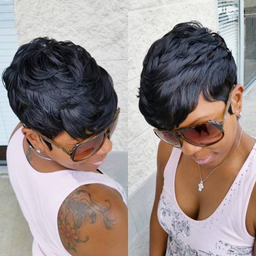 short hairpiece styles