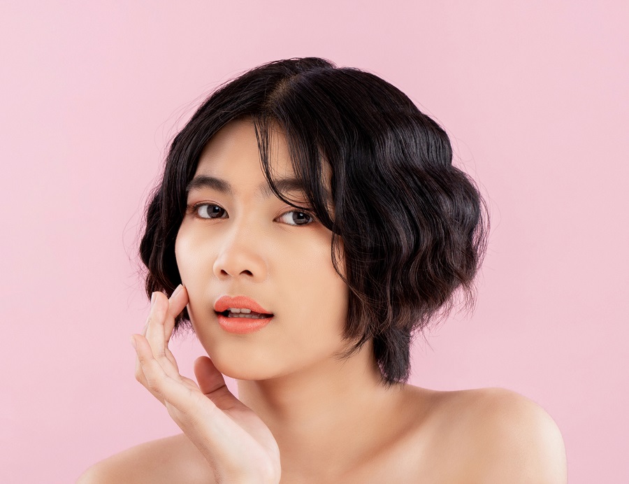 short hairstyle for asian women 