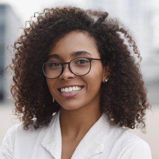hairstyles for black women with glasses