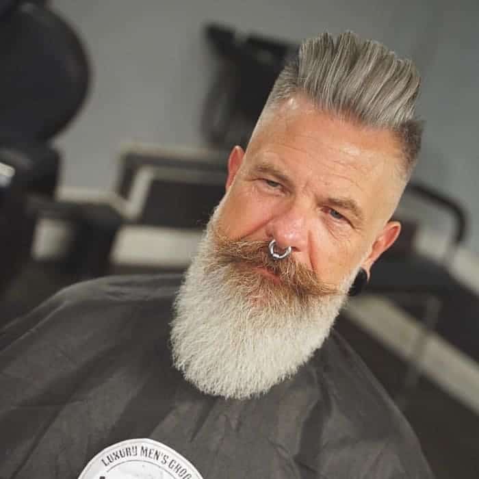 mens hairstyles for grey hair over 60