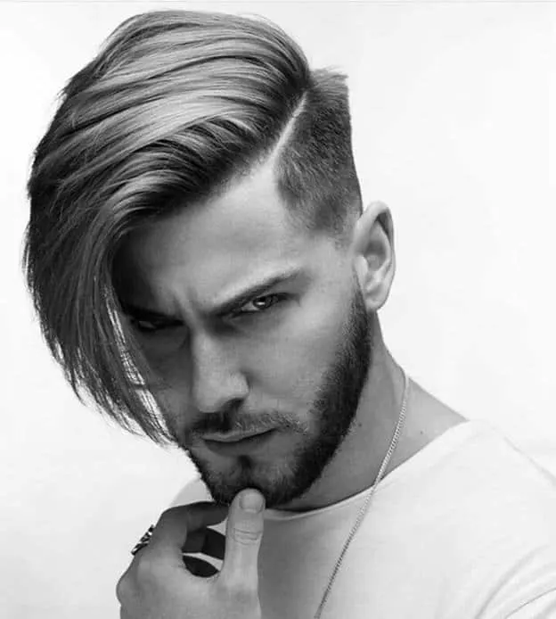 fringe haircut for men with long face