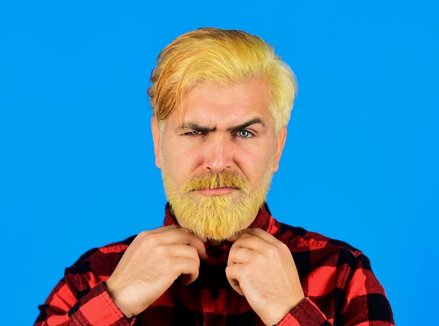 dyed hair for men over 50