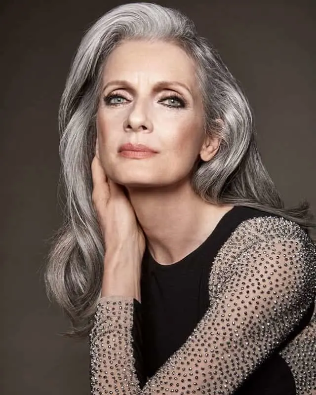 long hairstyles for women over 60