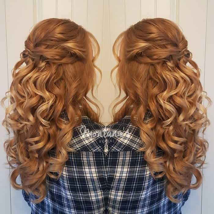 Best Half Up Half Down Curly Hairstyles In