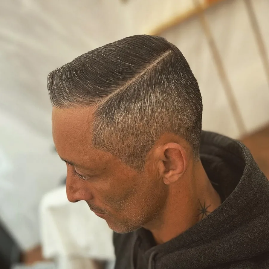 hard part tapered crew cut