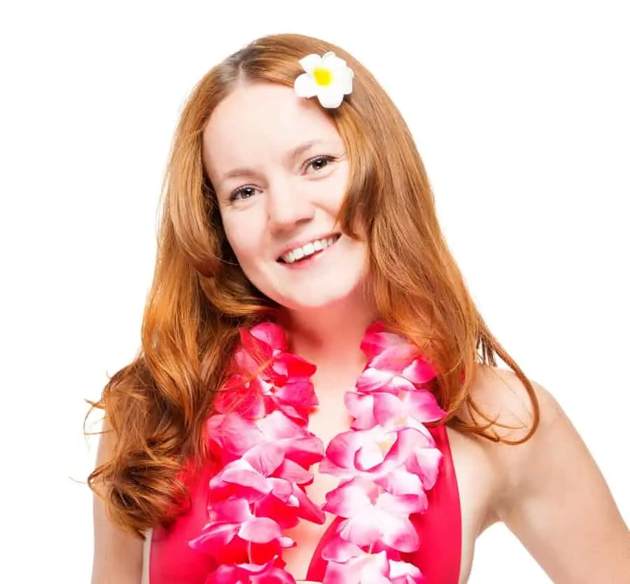 hawaiian hairstyles for female