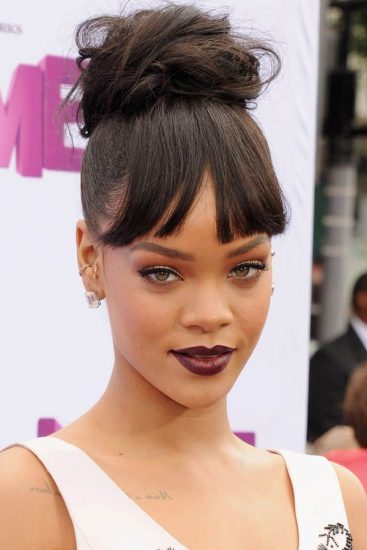 41 Updos with Bangs That'll Get You Noticed in 2023