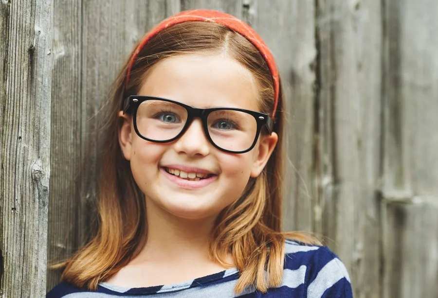 headband hairstyle for 4th graders