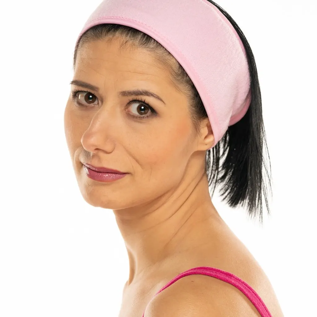 headband or wrap to cover up gray hairline