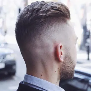 high fade hairstyle for men