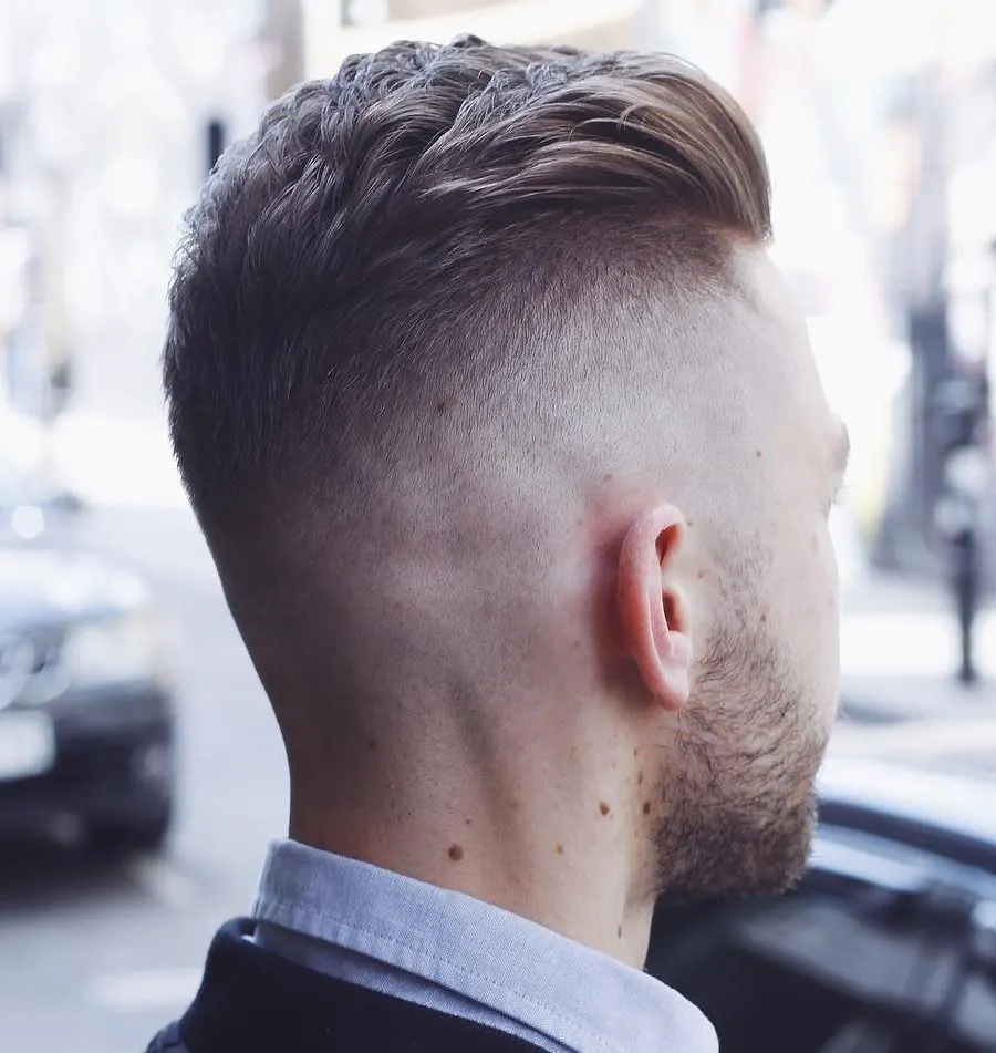 high fade hairstyle for men