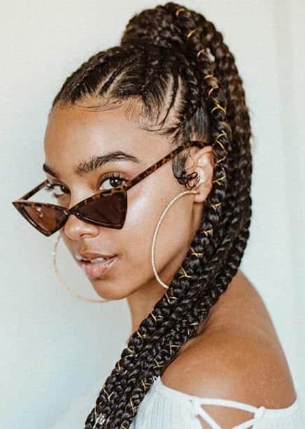 High Ponytail Braids – 10 Styling Ideas to Copy in 2024