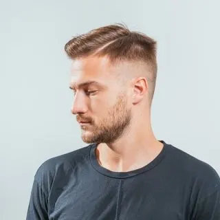 high taper haircut for men