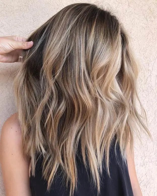 balayage for long hair 