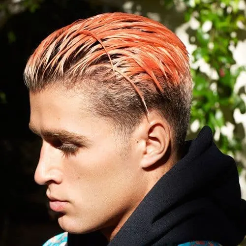 Peach Highlights for Men