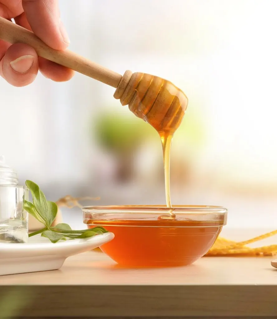 honey for hair care