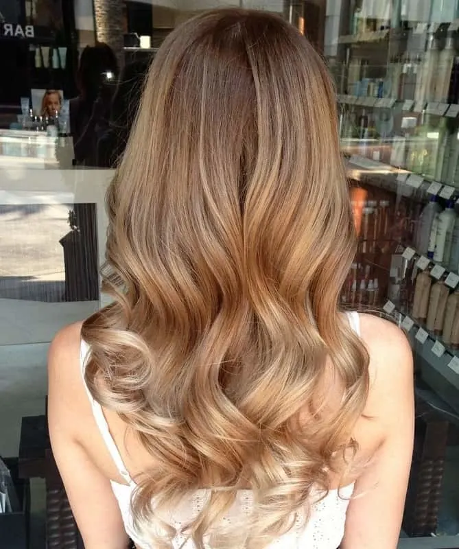 hot toffee hair color