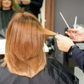 how to cut layers in medium length hair