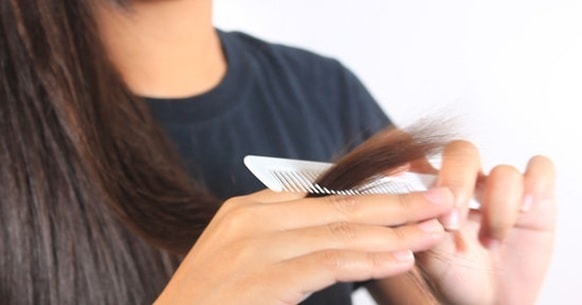 how to get rid of split ends without cutting hair