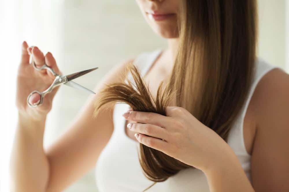 How to Cut Split Ends The Right Way - Don't Loose Your Length