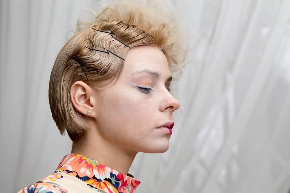 how to do finger waves on short hair