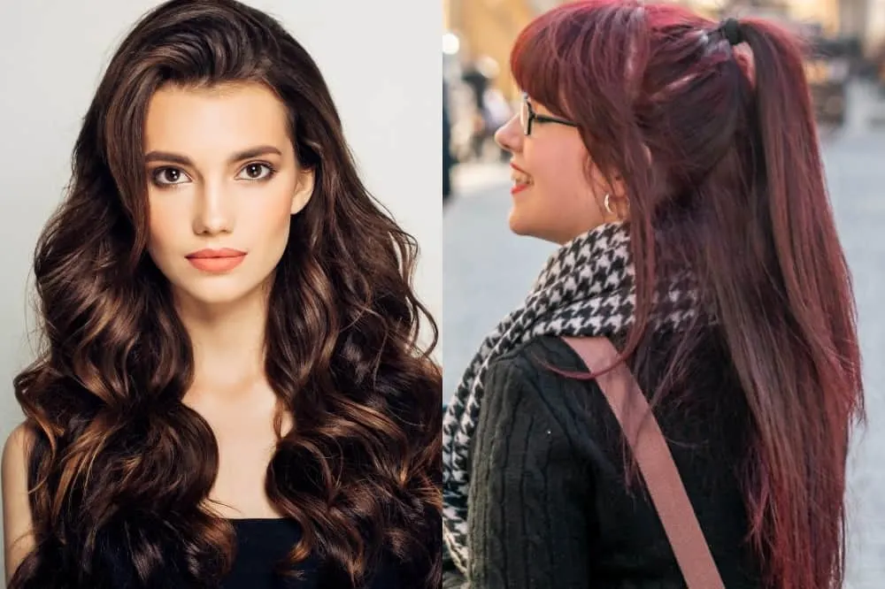 how to get mahogany hair - brunette to mahogany