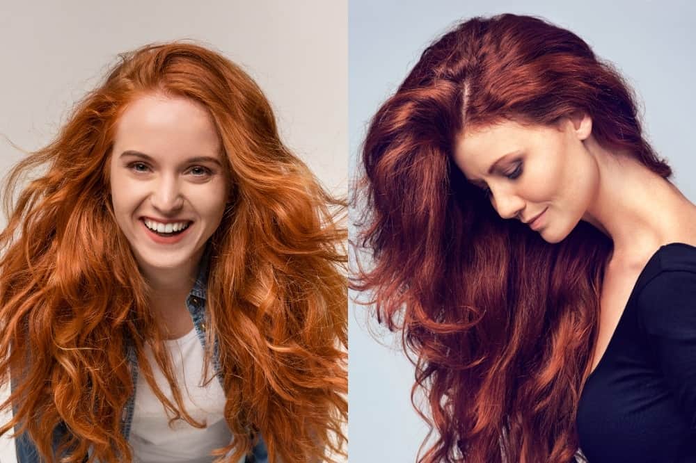 how to get mahogany hair - redheads to mahogany
