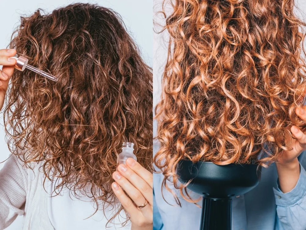 how to hydrate curly frizzy hair - right tools and products