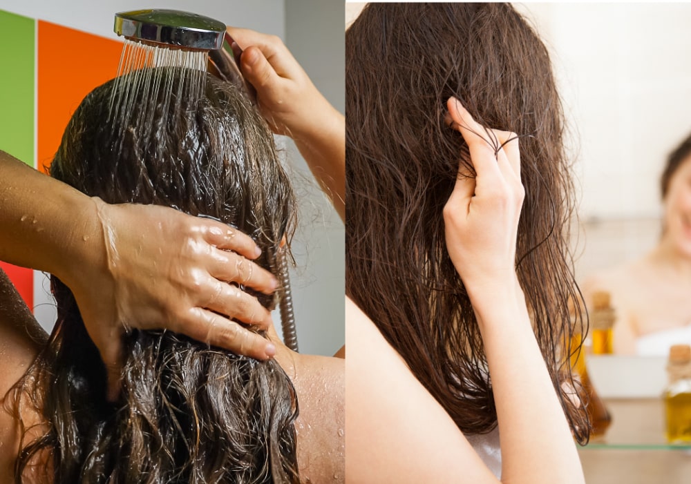 how to remove hand sanitizer from hair