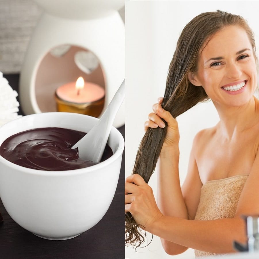 how to use cocoa powder on hair