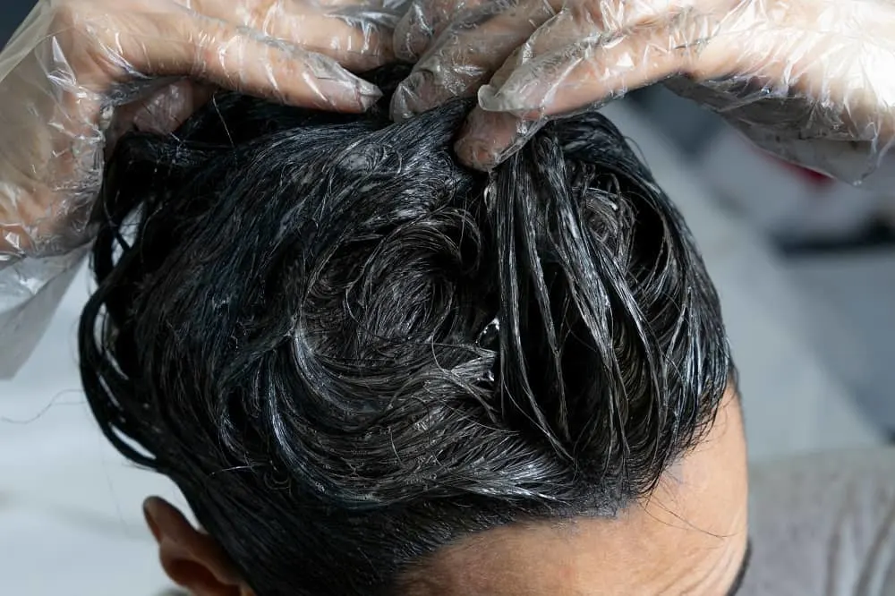 how to use hair glaze