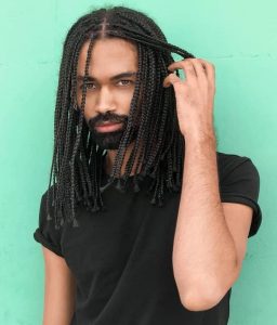 30 Incredible Individual Braids For Men In 2024 HairstyleCamp   Individual Braids For Men 14 256x300 