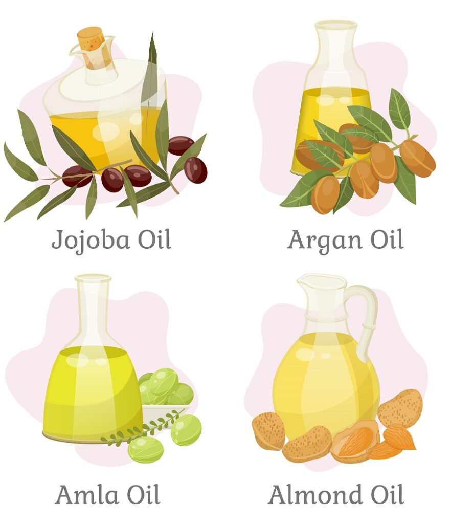ingredients needed for hot oil treatment