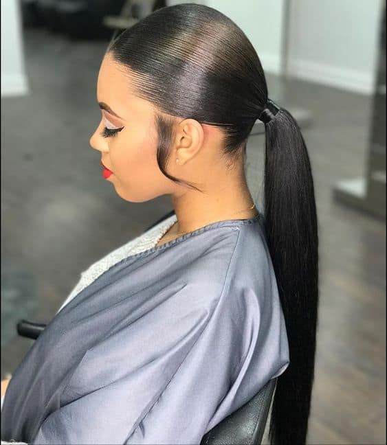 41 Stunning Ponytail Hairstyles for Black Women  HairstyleCamp