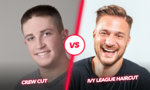 Ivy League Haircut Vs. Crew Cut 300x180 