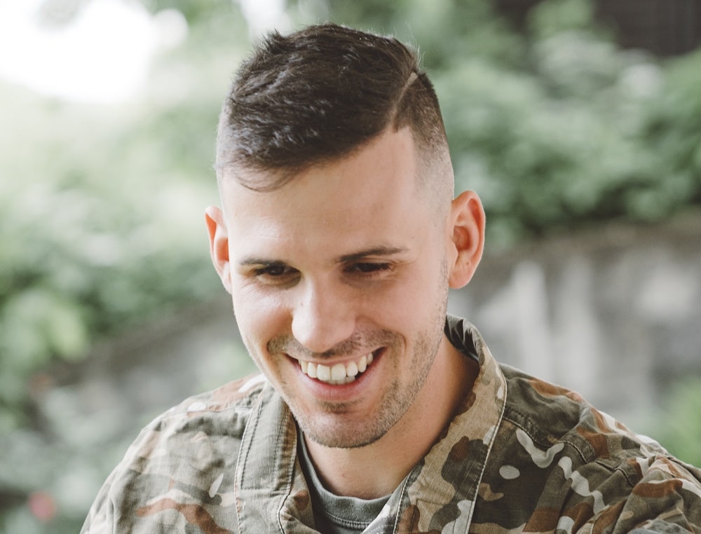 ivy league haircut for military